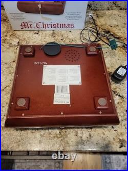 Mr. Christmas Symphonique Music Box 50 Songs Wood & Brass with Original Box Tested