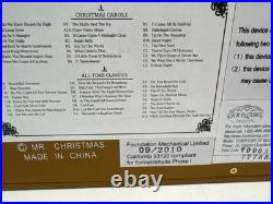 Mr. Christmas Symphony of Bells Gold Label 2010 Plays 50 Songs Lights Up Tested