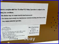 Mr. Christmas Symphony of Bells Gold Label 2010 Plays 50 Songs Lights Up Tested