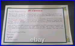 Mr. Christmas Symphony of Bells Gold Label 2010 Plays 50 Songs Lights Up Tested