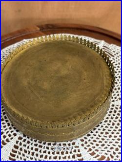 Mt. Washington Glass French HP Paris Music Box