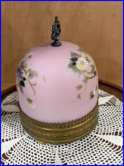 Mt. Washington Glass French HP Paris Music Box