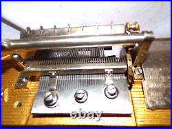 Music Box Antique Music Box Double Comb Stella Mechanism