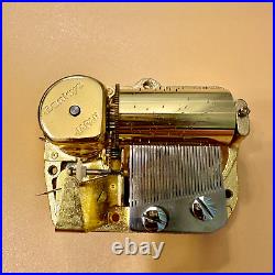 Music Box Parts Mechanism Gold Sankyo (Nidec) Musical Movement (30valves) Japan