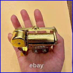 Music Box Parts Mechanism Gold Sankyo (Nidec) Musical Movement (30valves) Japan