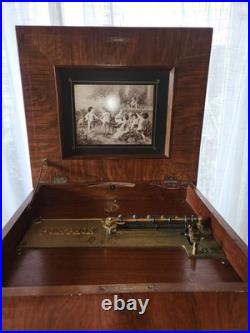 Music Box Polyphon With 56 15.5 Inch Disks