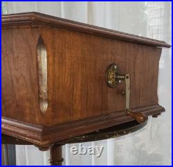 Music Box Polyphon With 56 15.5 Inch Disks