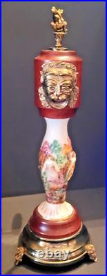 Music Box REUGE & Capodimonte Swiss Mov't Pepper Coffee Mill Grinder Nymph