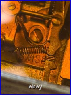 Music Box Reuge Swiss Movement 50Key Plays Smoke in your Eyes Long version vid