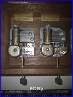 Music Box Three (3) Songs Vintage