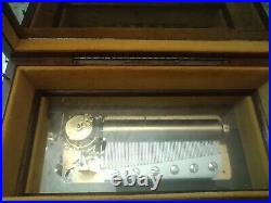Music box antique Reuge Sainte Croix handcrafted ELFA THORENS MUSIC BIX GUILD