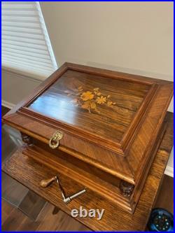 Music box vintage antique