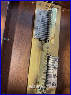 Music box vintage antique