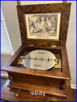 Music box vintage antique