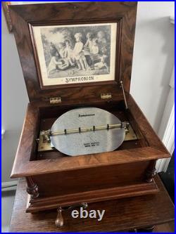 Music box vintage antique