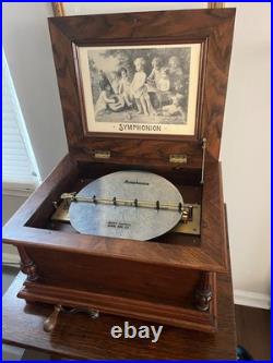 Music box vintage antique