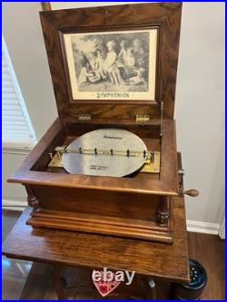 Music box vintage antique