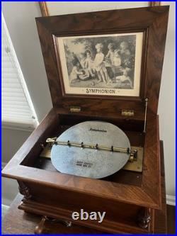 Music box vintage antique