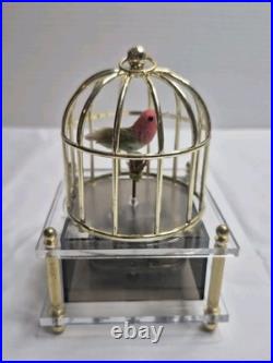 Musical Bird In Cage Revolving Romeo & Juliet Music Box Hong Kong 1988 -Works