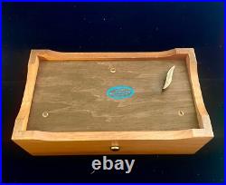 NOS Vintage Reuge 72 Note Swiss Music Box. Bach, Corelli, Mozart Classics. VIDEO