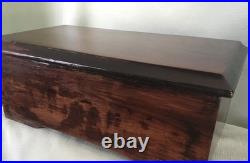 Nice Antique Swiss Partially Refurbished Cylinder Music Box for Parts or Repairs