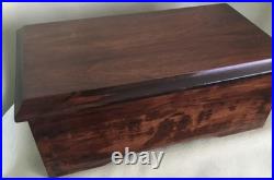 Nice Antique Swiss Partially Refurbished Cylinder Music Box for Parts or Repairs
