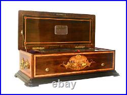 Nicole Freres Piano Forte Grand Format Overture Music Box Museum Piece