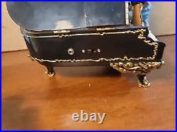 No Power Cord Music Mice-Tro Deluxe Action Grand Piano by Enesco Music Box Plays