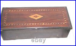 OLD MUSIC ANTIQUE MUSIC BOX CASE ONLY, lot 2
