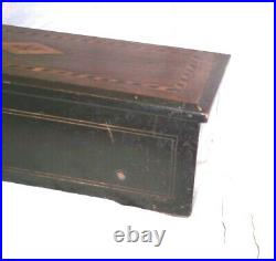 OLD MUSIC ANTIQUE MUSIC BOX CASE ONLY, lot 2