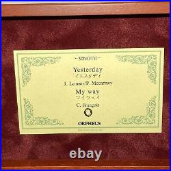 ORPHEUS SANKYO Music Box Yesterday J. Lennon P. Mccartney My way 50 notes Japan