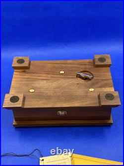 ORPHEUS SANKYO Walnut Wood Music Box 50 Notes 2 Songs M. Monnot R. Rodgers ORPHEUS SANKYO Walnut Wood Music Box 50 Notes 2 Songs M. Monnot R. Rodgers
