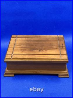 ORPHEUS SANKYO Walnut Wood Music Box 50 Notes 2 Songs M. Monnot R. Rodgers ORPHEUS SANKYO Walnut Wood Music Box 50 Notes 2 Songs M. Monnot R. Rodgers