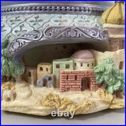 Oh Holy Night San Francisco Music Box Water Snow Globe Nativity Revolving Xmas Oh Holy Night San Francisco Music Box Water Snow Globe Nativity Revolving Xmas