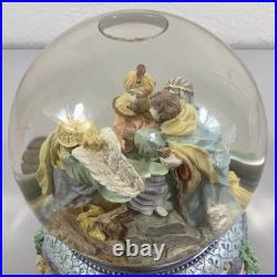 Oh Holy Night San Francisco Music Box Water Snow Globe Nativity Revolving Xmas Oh Holy Night San Francisco Music Box Water Snow Globe Nativity Revolving Xmas