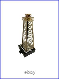 Oil Rig Replica Derrick Model Decanter Music Box Vintage Industrial Decor Gift