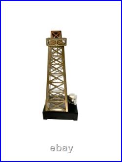 Oil Rig Replica Derrick Model Decanter Music Box Vintage Industrial Decor Gift