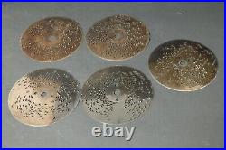 Old Cylinder Music Box Kalliope 6 Metal Discs Cylinder Music Box Music Chest