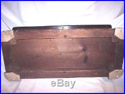 Old Large Size Music Cylinder Music Box, Box Only No Mechanism