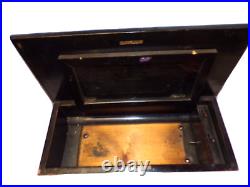 Old Music Antique Music Box Case Only