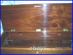 Old Music Antique Music Box Case Only, Beautiful Restored Case