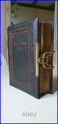 Old & Rare Bible with music box'hidden' inside, 19th century