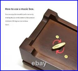 Orgel House Mr. Sunshine Green Sleeves Wooden Music Box Orgel + Gifts