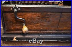 Original Antique Concert Roller Organ with 4 Extra Cobs! For Restoration Repair