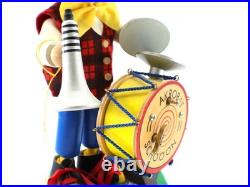 Original Steinbach Volkskunst Clown Incense Burner Smoker Musical W Germany Vtg