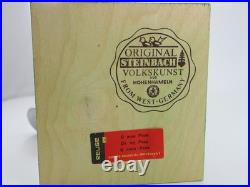 Original Steinbach Volkskunst Clown Incense Burner Smoker Musical W Germany Vtg