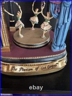 PHANTOM OF THE OPERA Dance of The Country Nymphs SF Snow Globe & Music Box 1986