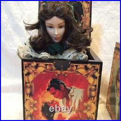 PRISTINE Limited Edition Gone with the Wind Music Box. Marched Set Of Two
