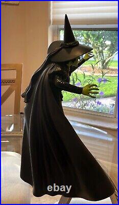 PRISTINE! Wicked Witch of the West 17 Figurine by San Francisco Music Box Co