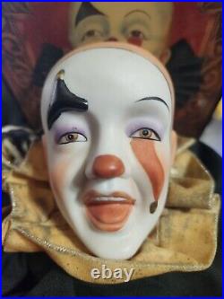 Pagliacci Musical Clown Jack-In-The-Box Faith Wick COA 1988 Enesco Vintage LNIB